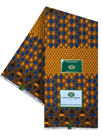 Origine : Côte d'Ivoire Pagne Wax Premium